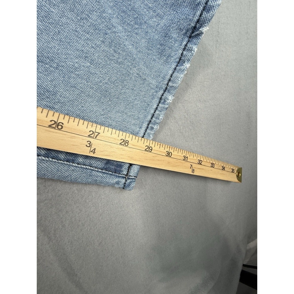 JAG Rachel Jeans Womens 4/29 Light Wash High Rise Straight Leg Button Fly - Picture 5 of 9